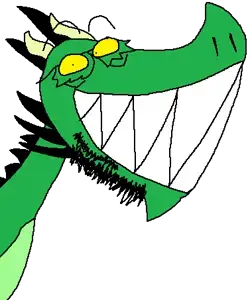 243070 - soybooru.com - 1soyjak bald crimsonvoidhydra1488 dragon dragonjak glasses half_open_mouth not_oc open_eyes reptile side_view smile stubble transparent_background uncolored_skin white_eyes.png
