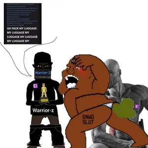 kratos, chudjak, tacoblimp, mexigemmy, 1soyjak, ahegao, angry, animated, award, balaclava