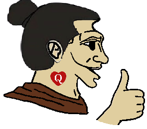 yes chad, yes mutt, 1nas, black eyes, black hair, chink, chinksectoid, hair, hair bun, half open mouth