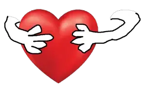 accessory, arm, hands, heart, holding heart, holding object, transparent background
