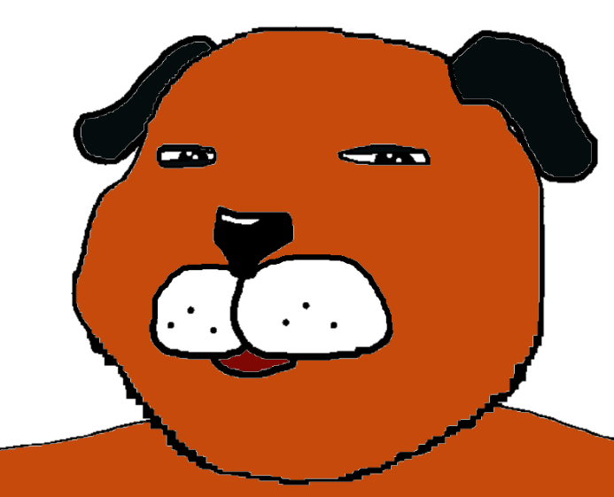gapejak, massbarkjak, massjak, massmeowjak, wholesome soyjak, animal, canine, dog, dog ear, duck hunt