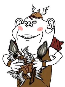 impish soyak ears, arm, blush, cheeks, closed mouth, clothes, ear, freckles, hair, hands