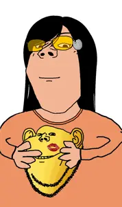 252783 - soybooru.com - 1soyjak black_hair closed_mouth cobblestone female femjak gapejak gapejak_female glasses hair hair_clip long_hair looking_at_you namefags open_eyes portrait self_insert shi.jpg