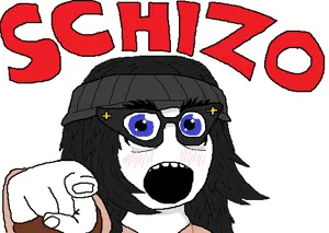 soytan, beanie, blue eyes, blush, clothes, female, glasses, hair, hands, hat