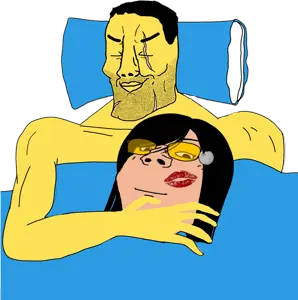 249201 - soybooru.com - bed black_hair buff chad chudjak closed_eyes closed_mouth hair half_body hands looking_to_the_left no_glasses scars short_hair sleeping smile stubble template transparent_b-2.png