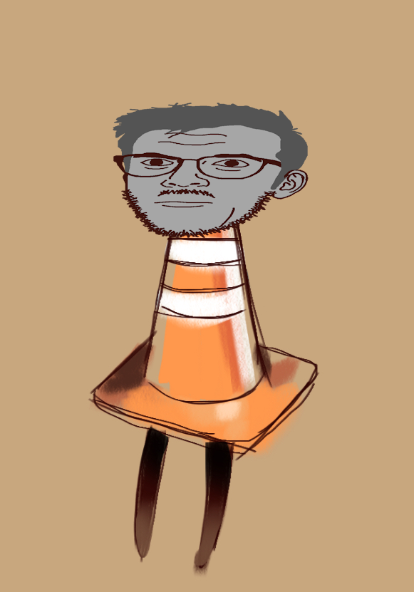 scientolojak, 1soyjak, closed mouth, drawn background, full body, giptonas, glasses, gray hair, gray skin, hair
