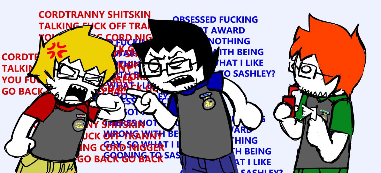 jake, sean, soyak, natejak, 1 year on bald men with glasses website, 3soyjaks, blonde hair, dark hair, drinking, fighting