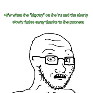 soyak, soyak (concerned), "bigotry", >, black eyes, glasses, marge what does this mean, open eyes, open mouth, sharty