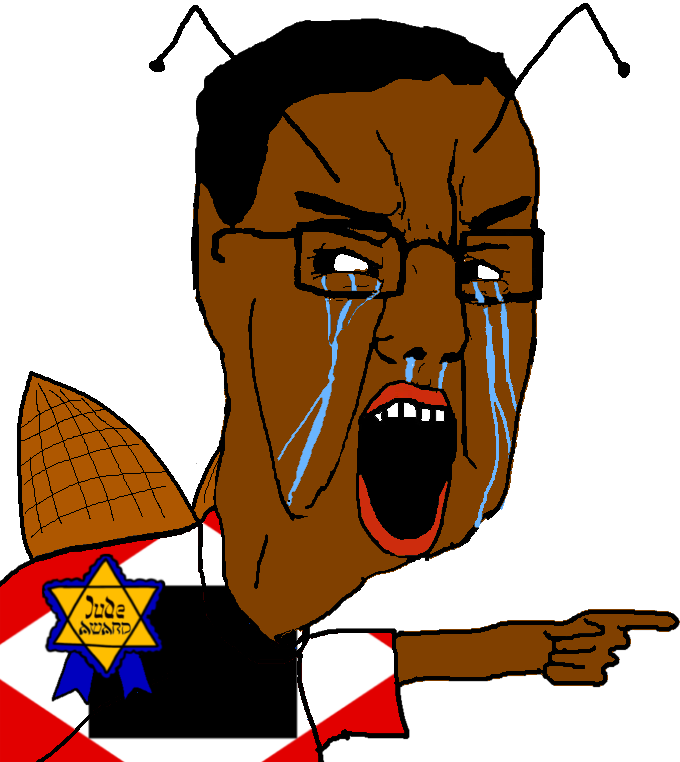 chudjak, angry, animal, black hair, bug, cockroach, crying, hair, half body, insect