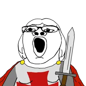214268 - soybooru.com - cape cross crusader eyes glasses helmet knight marney nose open_mouth red_cape soyjak stubble sword transparent_background weapo.png