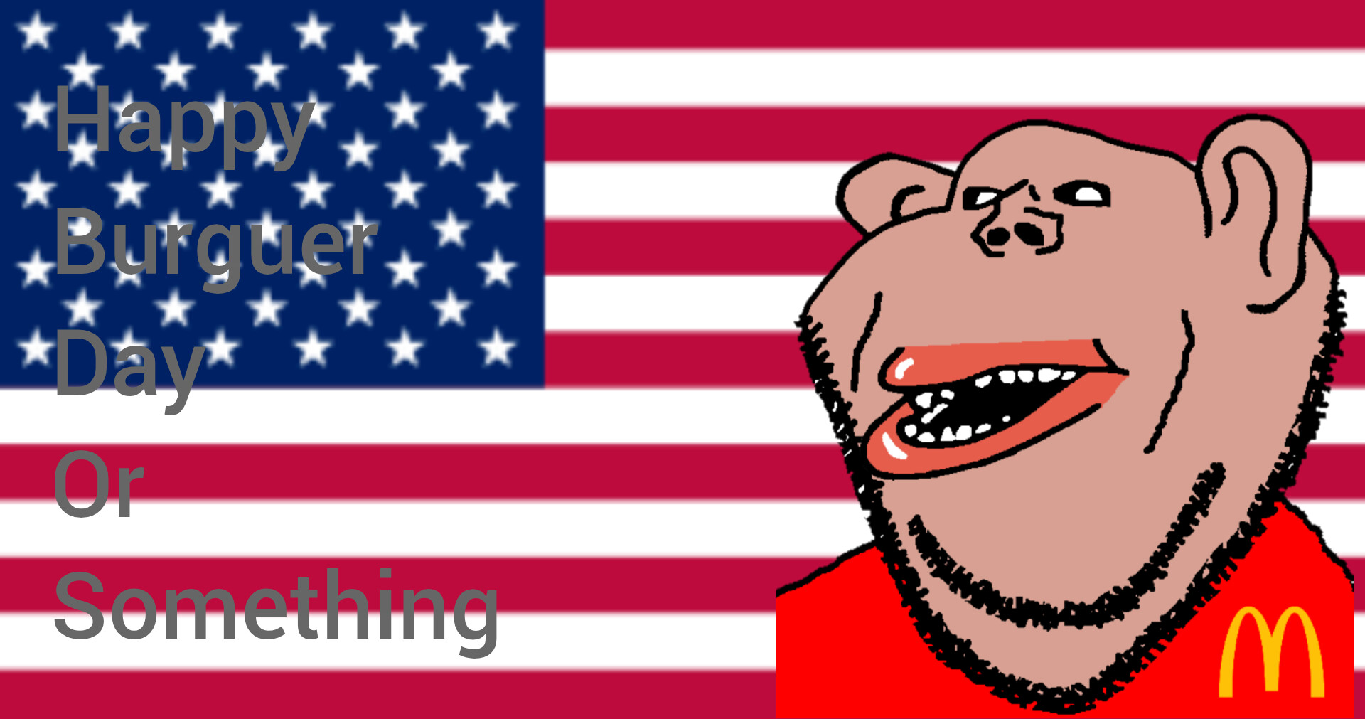 impish soyak ears, impish amerimutt, amerimutt, bald, hamburger, july 4, lips, mcdonalds, mutt, mutt lips