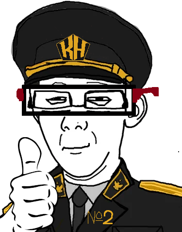 kuzjak, 1soyjak, black eyes, black hair, closed mouth, front view, glasses, hair, half closed eyes, kuzzy
