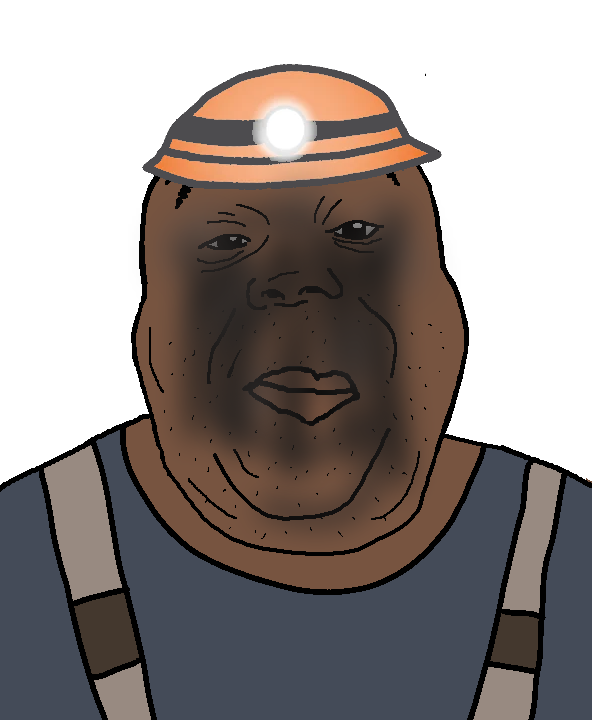 alicia, hunky twink sex machine, hunky twink sex machine, 1soyjak, bald, black eyes, brown skin, closed mouth, clothes, coal