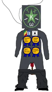 chudjak, obsessedchud, anal prolapse, award, bald, black owned, gray skin, kiwifarms, literal who, penis