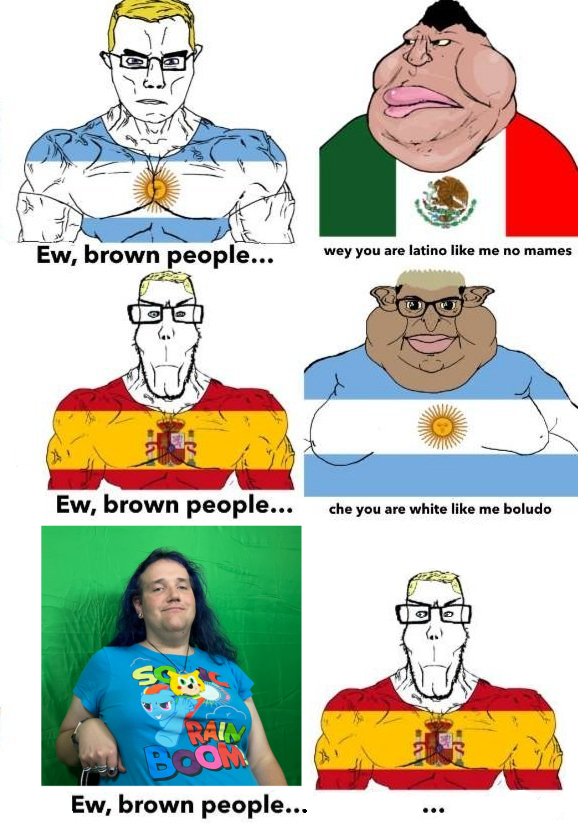 Anglo sissies…