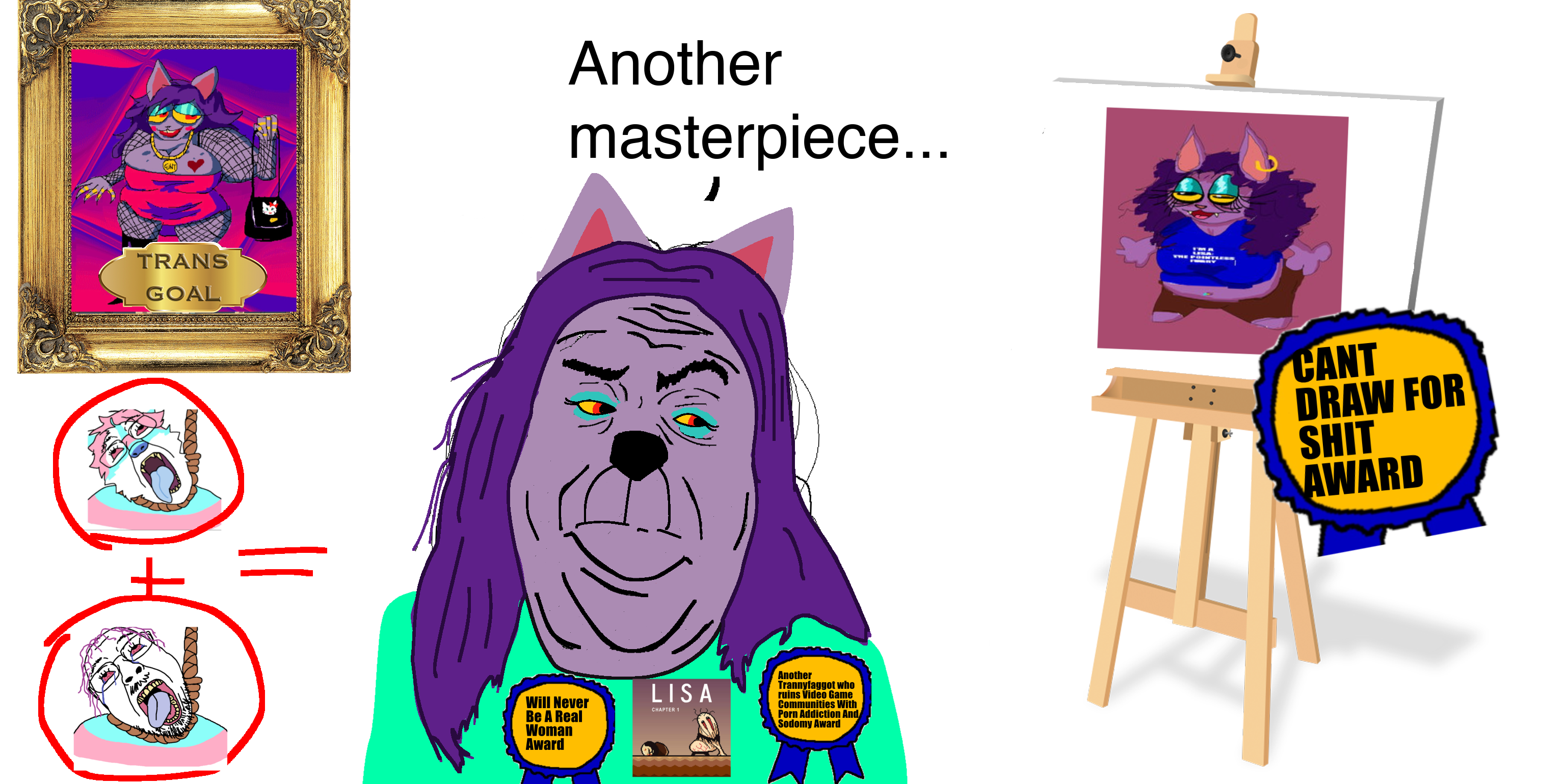 alicia, bernd, trannyfur, alexis, alexis wasilla, animal, anthro, arrow, autism, award