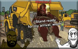 kratos, feraljak, tetojak, angry, arab, bald, beard, black hair, brown eyes, brown skin