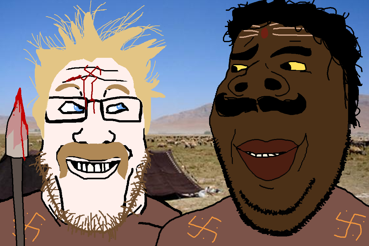gapejak, markiplier soyjak, are you soying what im soying, aryan, 2soyjaks, a10 eyes, aasi, ancient, ancient ancestral south indian, black skin