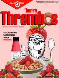 a24 slowburn soyjak, soy products, bottle, cereal, clothes, drink, food, foodjak, fruit, glasses