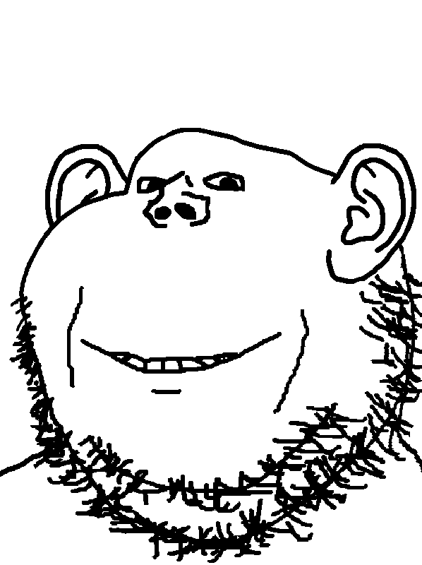 gapejak, impish soyak ears, fat impish soyak ears, 1soyjak, bald, beard, chubby, ear, fat, fat fuck