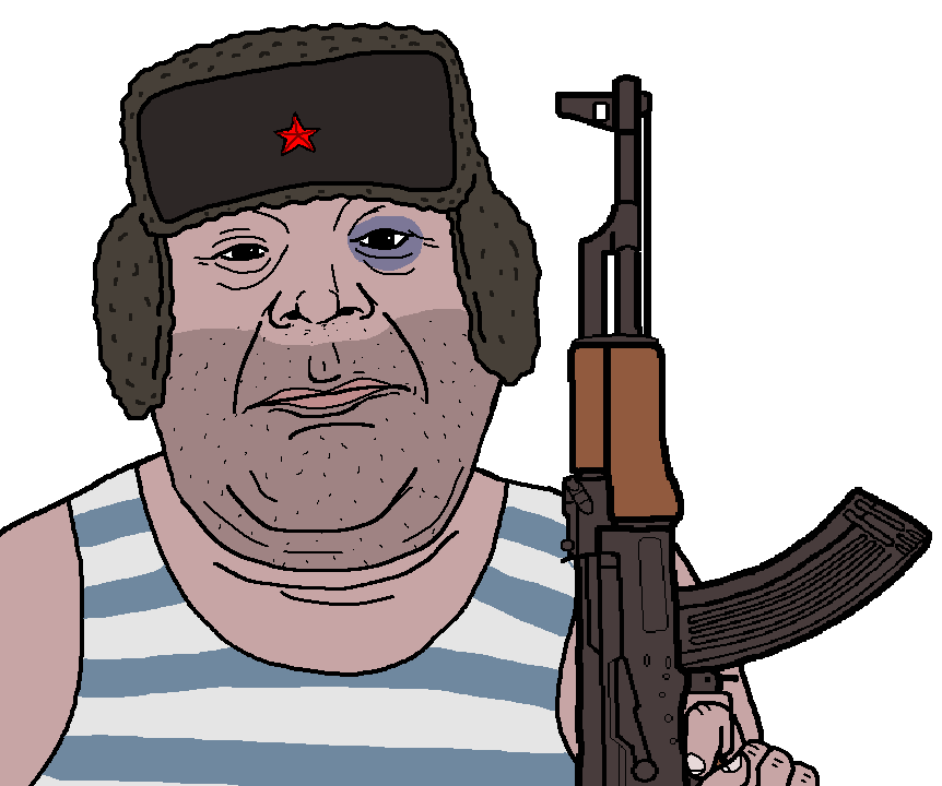 tillkrannies, alicia, alex, ak-47, assault rifle, bald, closed mouth, clothes, gun, hat