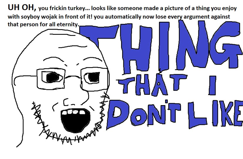 soyak, unknown, 1soyjak, bald, black eyes, black hair, everything i dont like is brimcoal, front view, glasses, hair