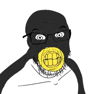 feraljak, angry, closed mouth, computer, glasses, gray skin, linux, operating system, penguin, seething
