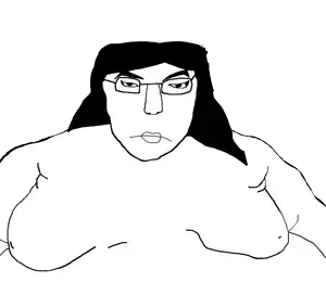 An inspiring and empowering fat female Chudjak, for all of the strong and independent BBW sisas on the booru