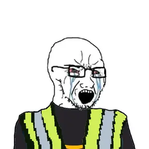 soyak, amazon, angry, black, clothes, crying, glasses, information technology, jacket, open mouth