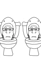 Skibdi Soyjak #2 Animation  #animation  #memes #skibiditoilet.mp4