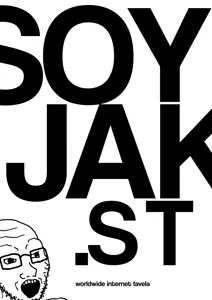 soyjak .st worldwide internet favela typographic poster OC v3.png