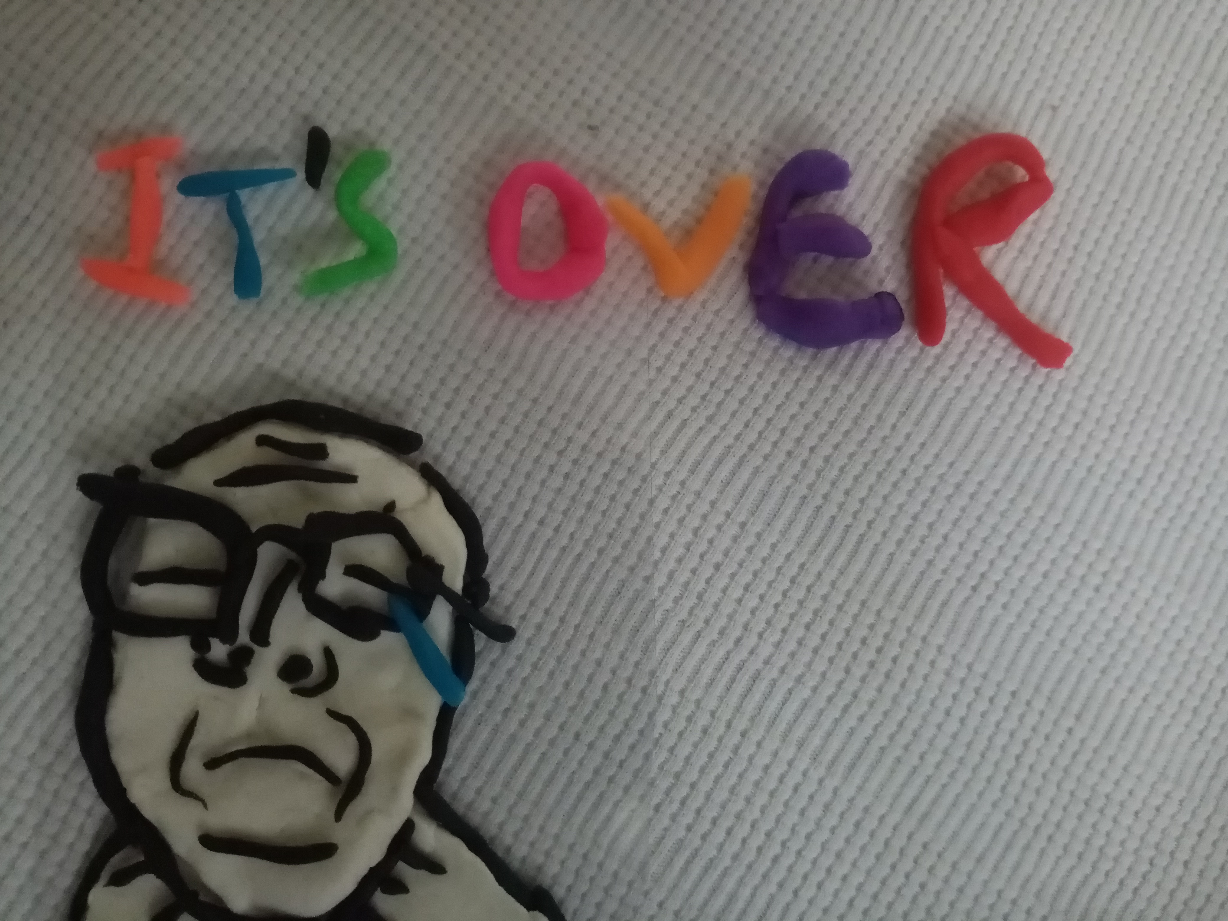 i tried to make wholesome out of clay