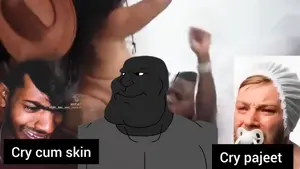 crimsonvoidhydra1488, crying wojak, wojak, yes chad, yes wojak, meximutt, mexiaryan, who is your father, 1soyjak, animated