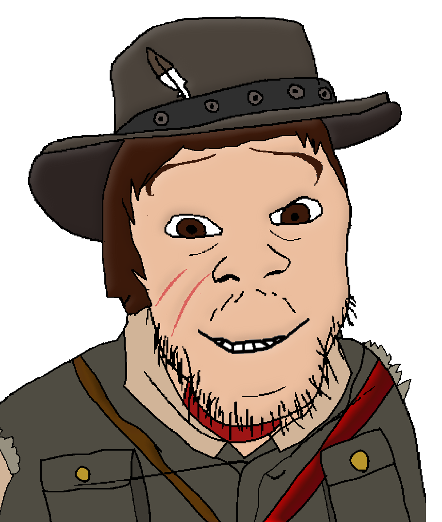 unat, john marston, feraljak, blue eyes, brown eyes, brown hair, clothes, collar, cowboy, game