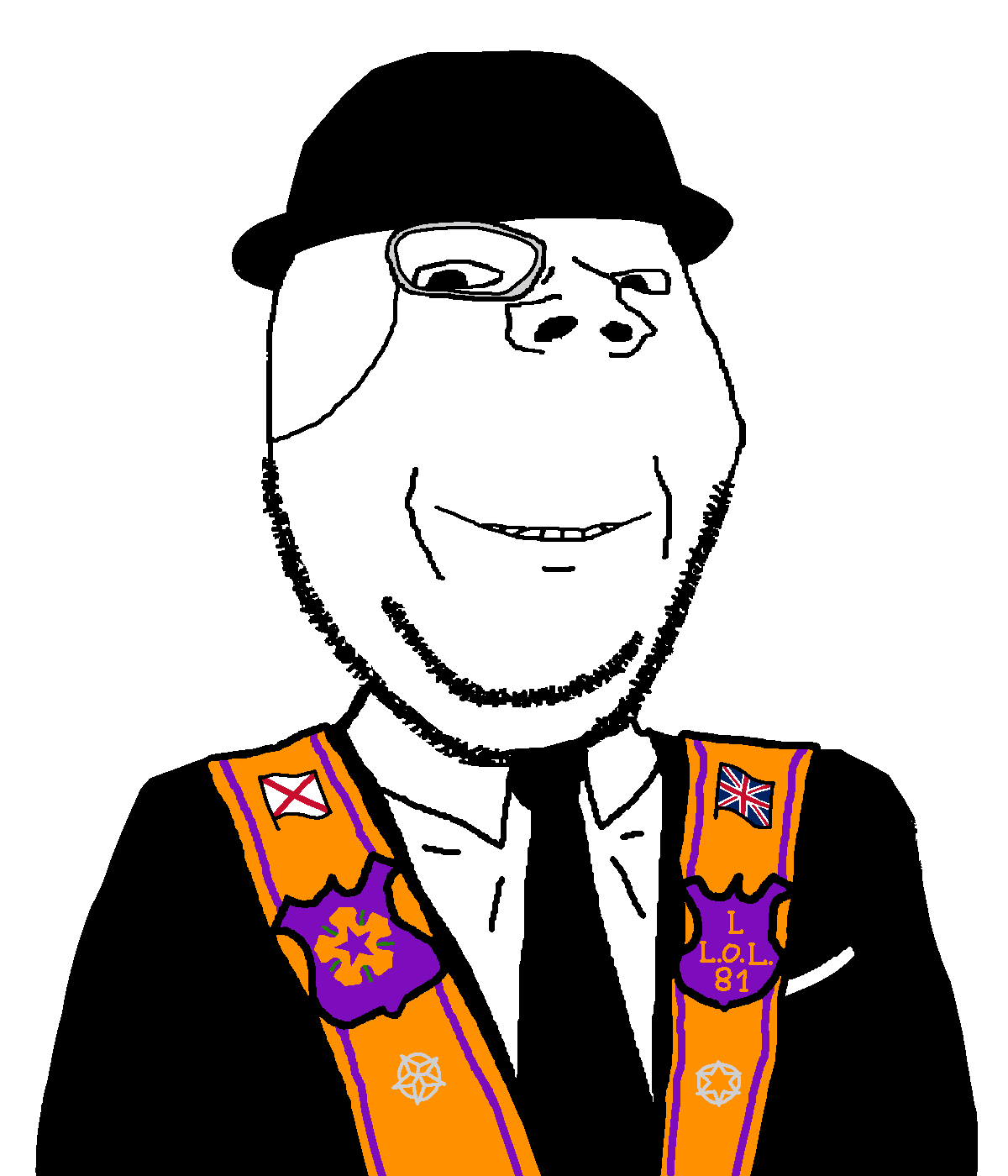 I don’t support the orange order