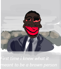 romanian schizo, chudjak, jartycuck, patrick, 1soyjak, big lips, black eyes, black hair, black skin, bloodshot eyes