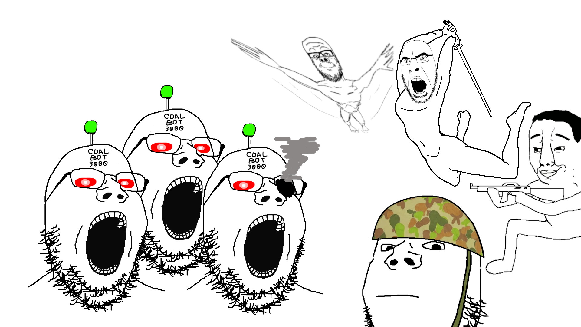 a24 slowburn soyjak, chudjak, cobson, gapejak, fingerboy, pettygod, antenna, arm, attacks you, broken