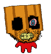 feraljak, fun sized feraljak, fun sized namefags, 1soyjak, angry, big eyes, bloodshot eyes, blue eyes, clenched teeth, cyclops