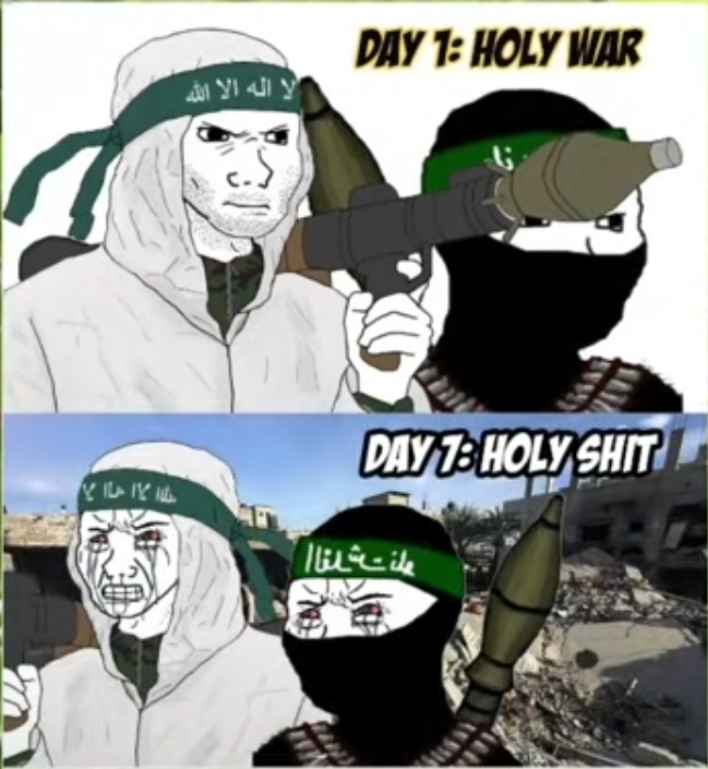 crying wojak, wojak, ammo, arab, arabic text, bald, black eyes, closed mouth, crying, english text