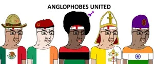 chudjak, 5soyjaks, afro, anglo, angry, black skin, brown skin, clothes, communism, country