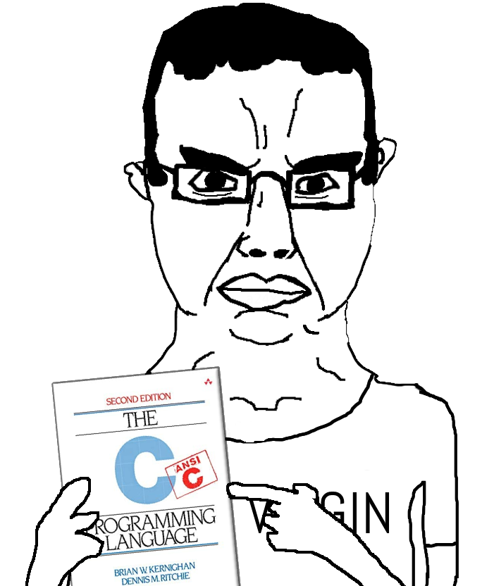 chudjak, chudjak front, book, brian kernighan, c (programming language), closed mouth, clothes, dennis ritchie, ear, glasses