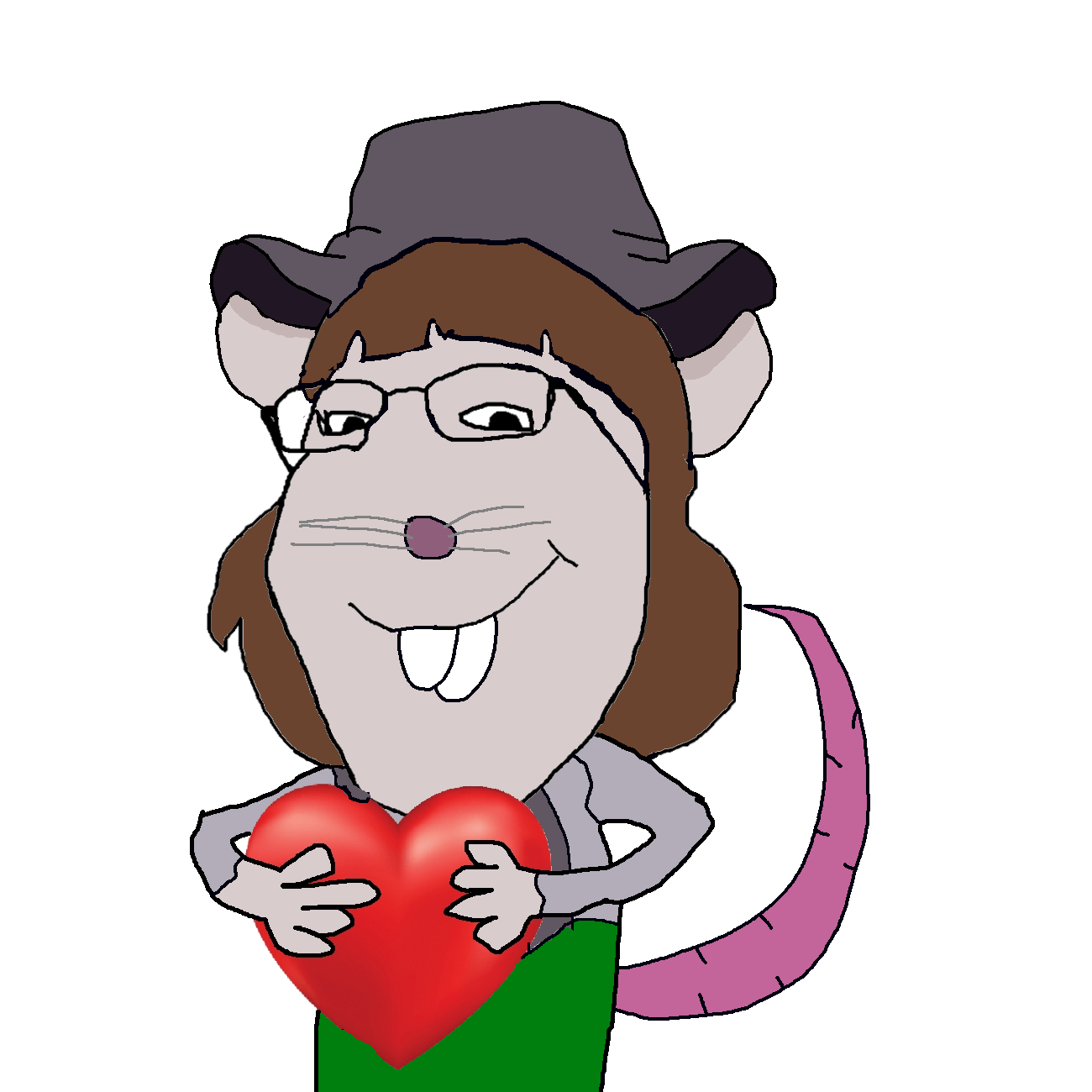 gapejak, female gapejak, wholesome soyjak, femjak, 1soyjak, animal, black eyes, brown hair, closed mouth, clothes