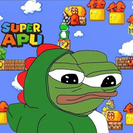 apu, koopa troopa, pepe, yoshi, amphibian, animal, bald, big lips, closed mouth, costume