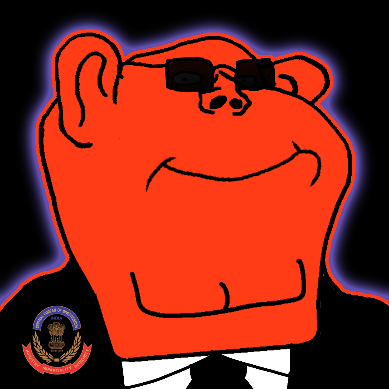 meximutt, indiaaryan, indiamutt, mexiaryan, glowie, central bureau of investigation, closed mouth, clothes, fed, glasses