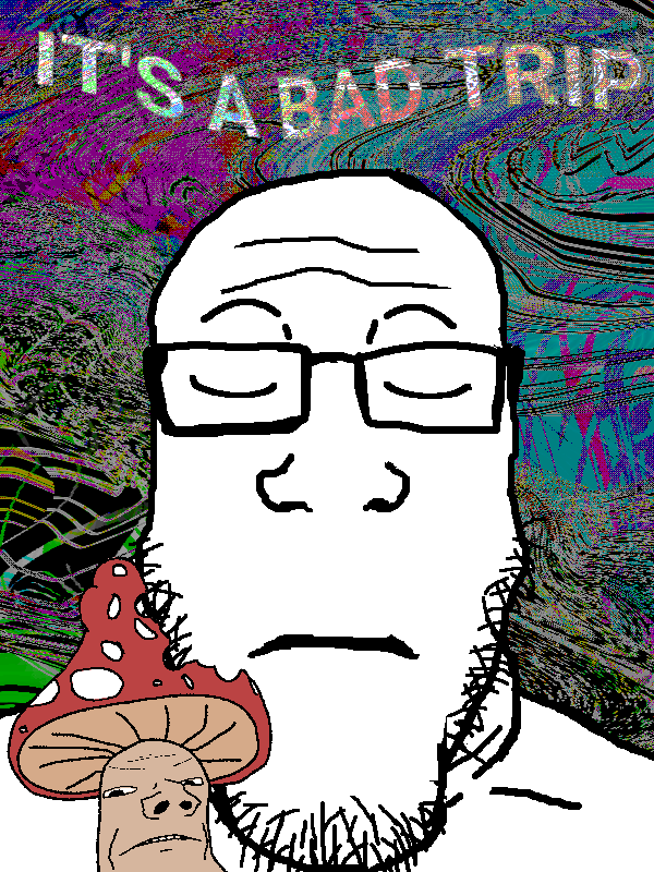 shroomjak, wojak, gapejak, markiplier soyjak, neutralplier, its over, angry, big nose, closed eyes, closed mouth