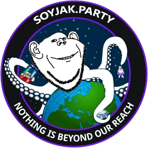 bernd, impish soyak ears, soyak, hanging troonjak, troonjak, ack, asset, badge, can, closed mouth