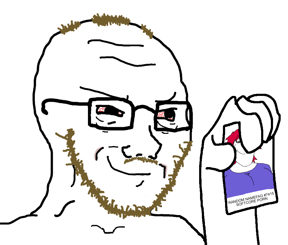 gapejak, soyak, female gapejak, soyak (smug), terryjak, coomerjak, femjak, 1soyjak, aliased, bald