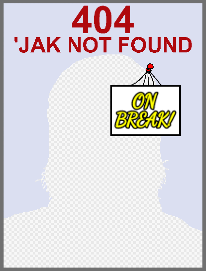 markiplier soyjak, 404 images, 1soyjak, 404, blue background, break, english text, fake transparency, on break, outline