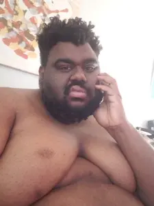 leviathan, arm, beard, black hair, braids, brown skin, fat, front view, hair, hand