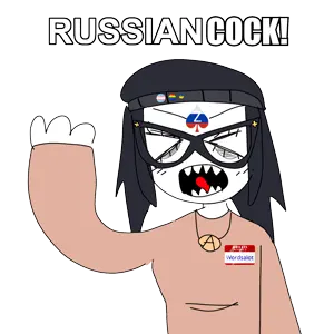 soytan, 1soyjak, angry, animated, black hair, closed eyes, glasses, hair, half body, hello my name is sticker